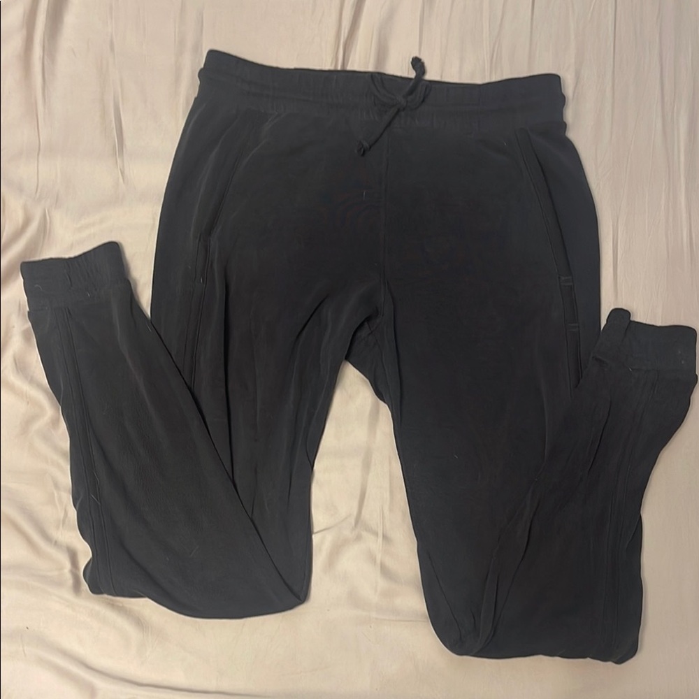 Free People Black Joggers with Elastic Waistband